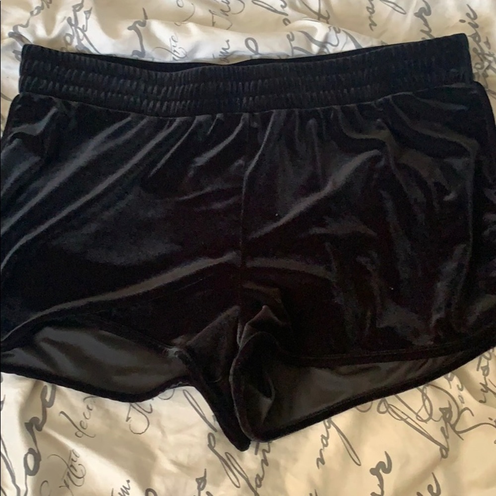 All black pj shorts
